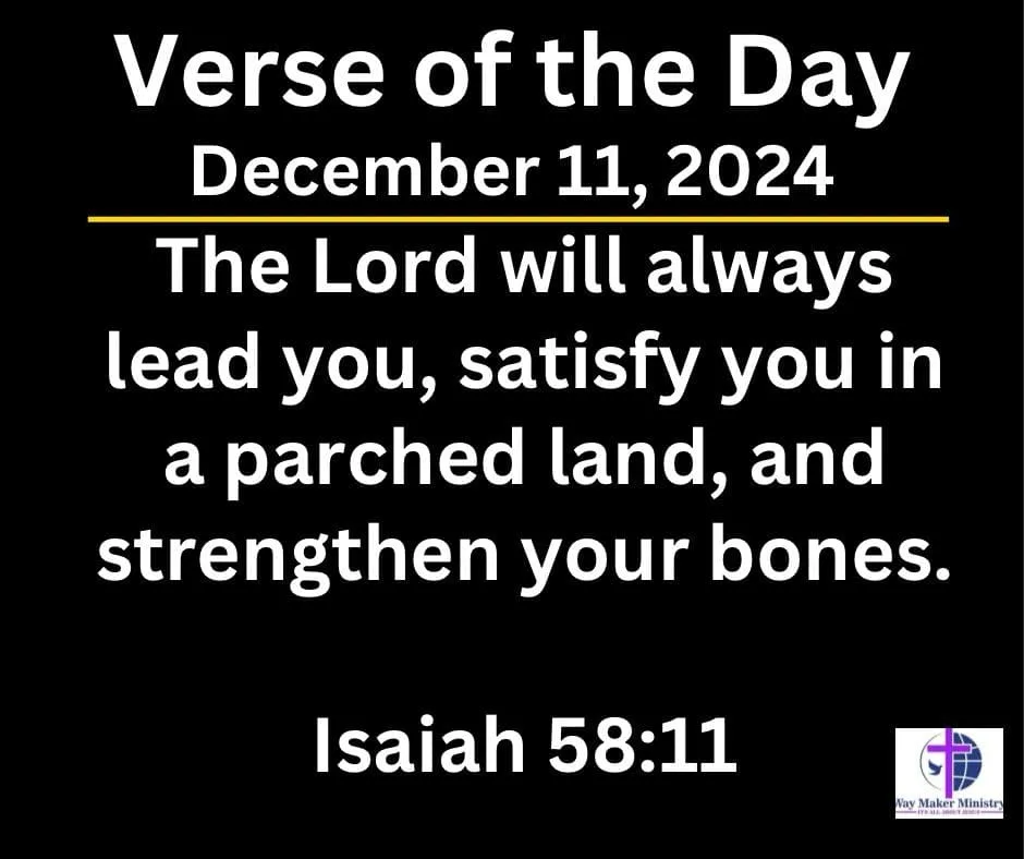 December 11 2024 Bible Verse