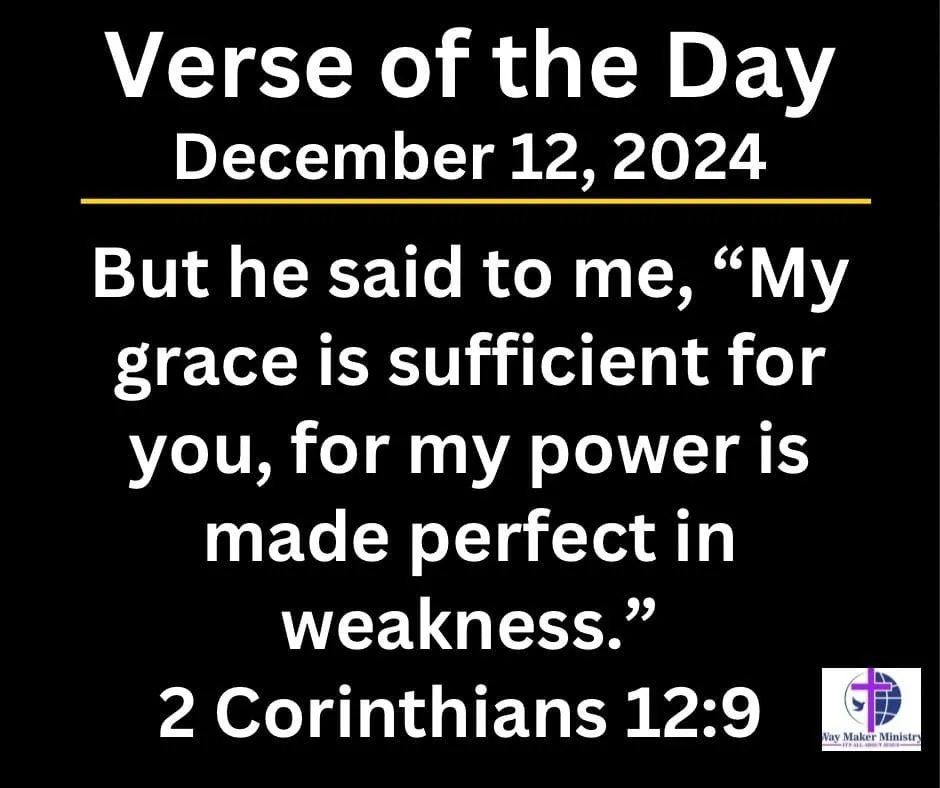 December 12 2024 Bible Verse