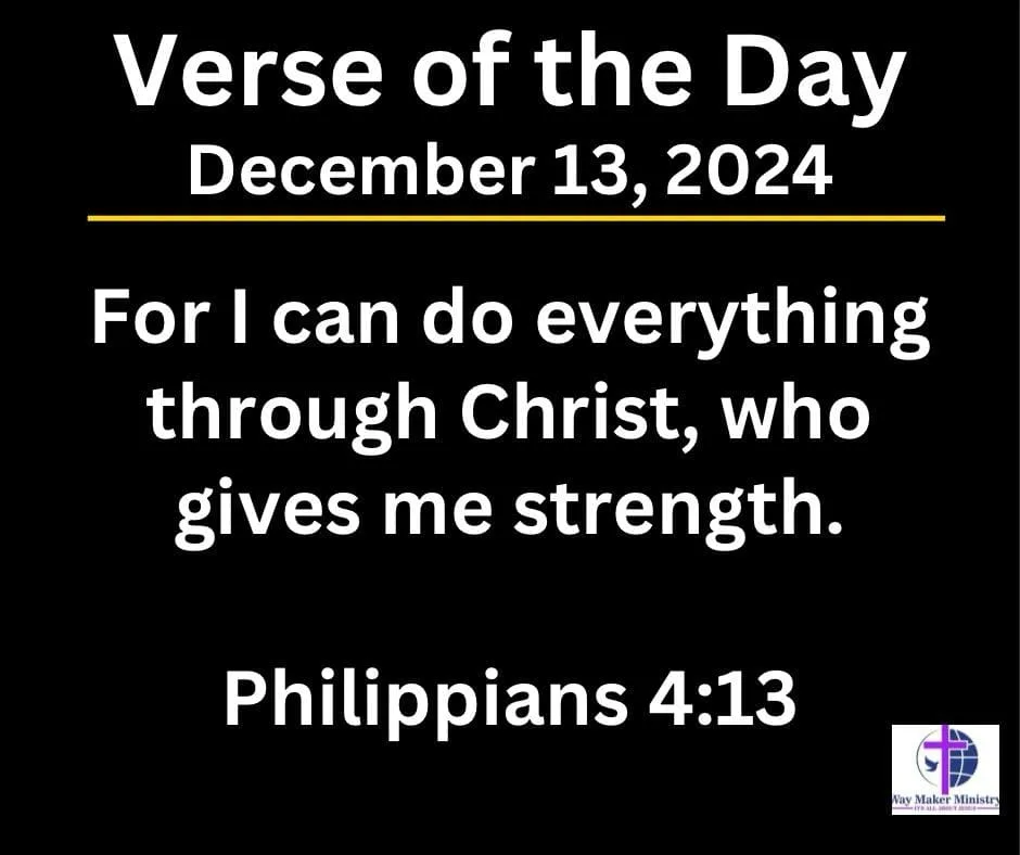 December 13 2024 Bible Verse