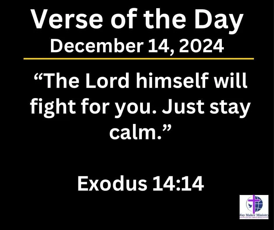 December 14 2024 Bible Verse