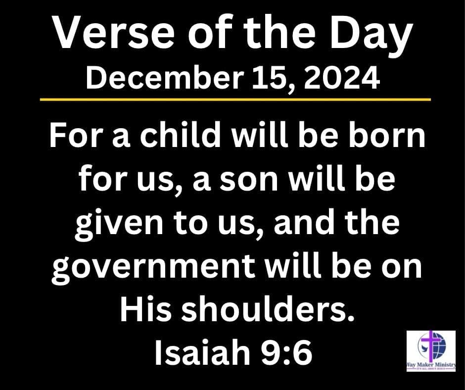 December 15 2024 Bible Verse