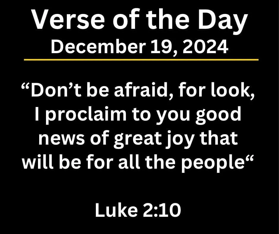 December 19 2024 Bible Verse