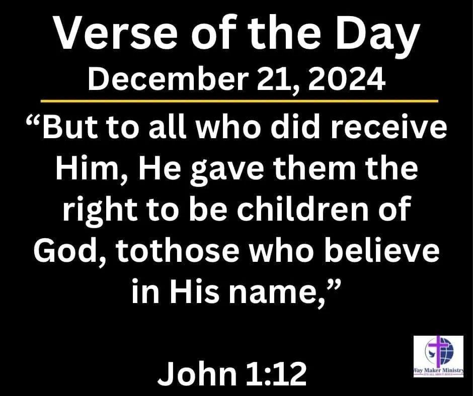 December 21 2024 Bible Verse