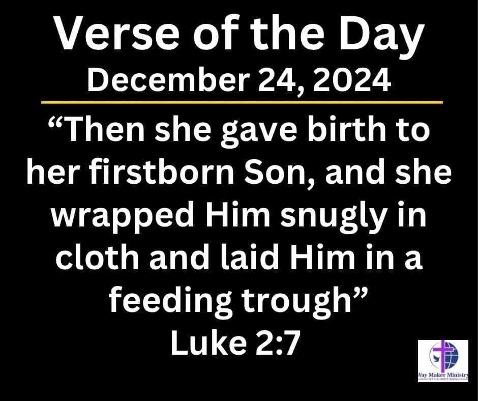 December 24 2024 Bible Verse