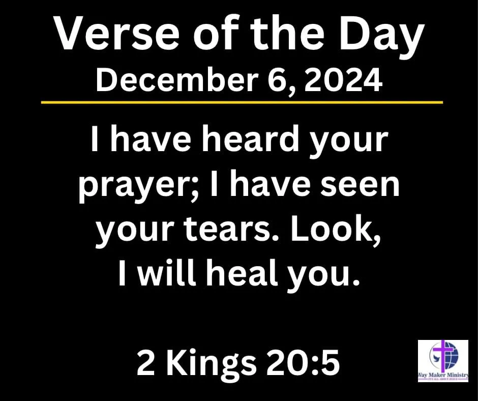 December 6 2024 Bible Verse