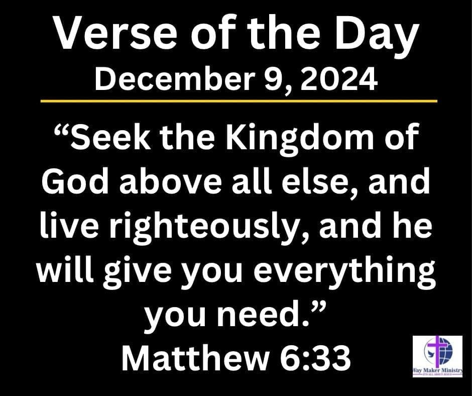 December 9 2024 Bible Verse