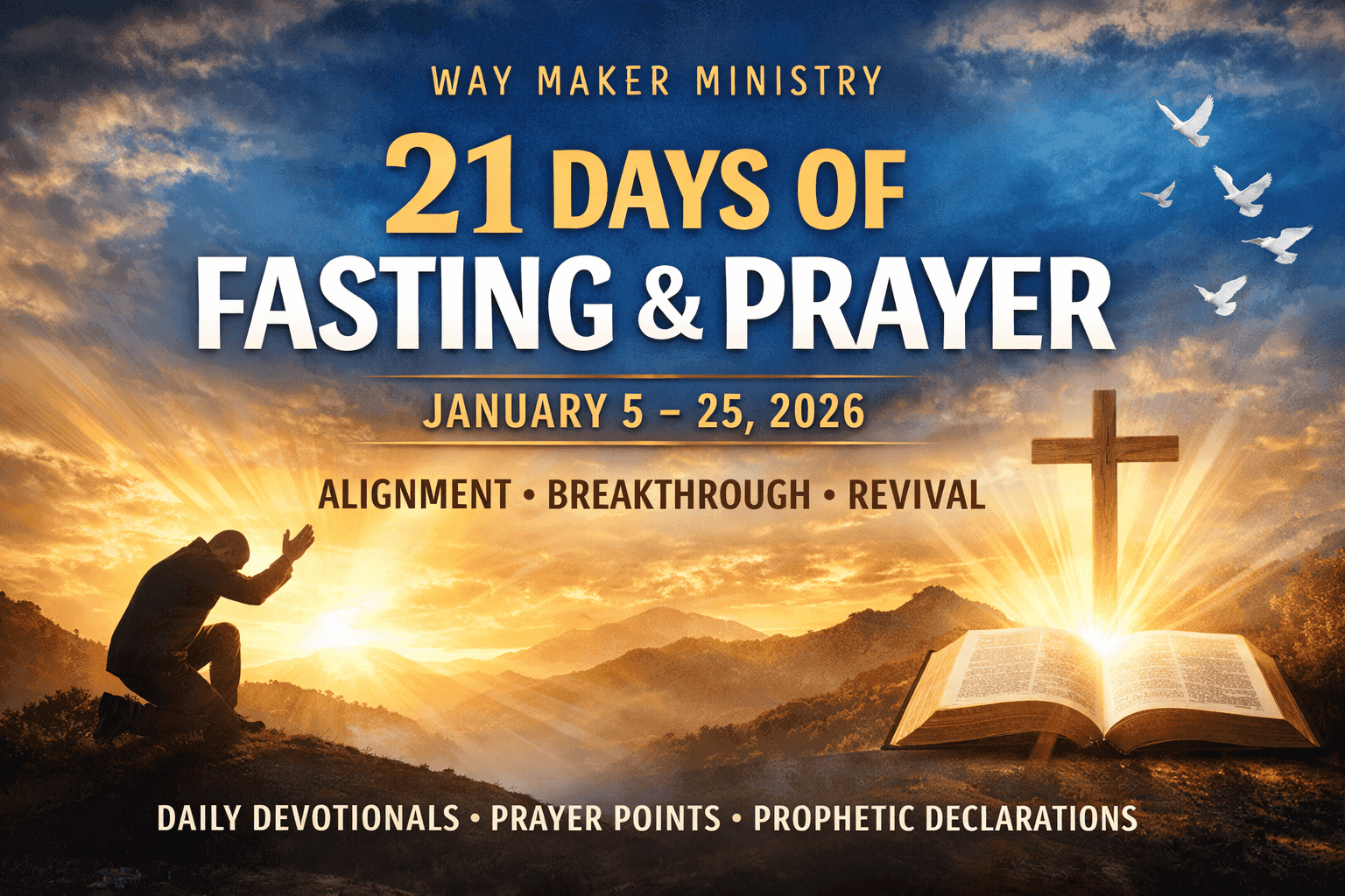 21 days fasting and prayer