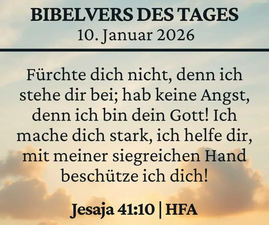 January 10 2026 Bible Verse