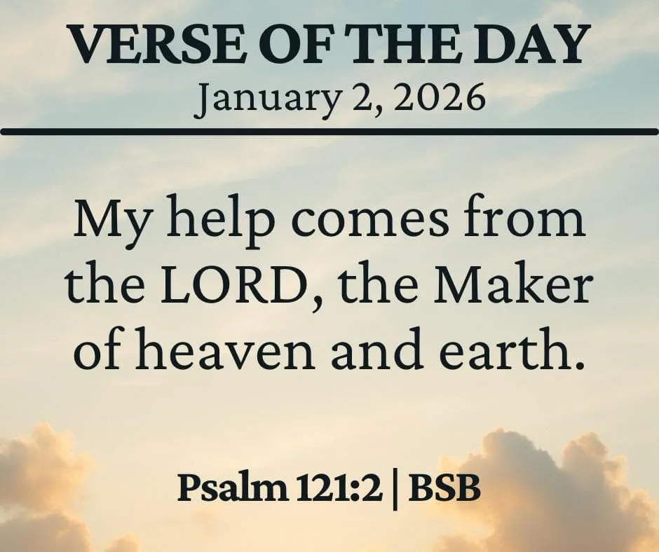 January 2 2026 Bible Verse