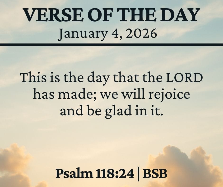 January 4 2026 Bible Verse