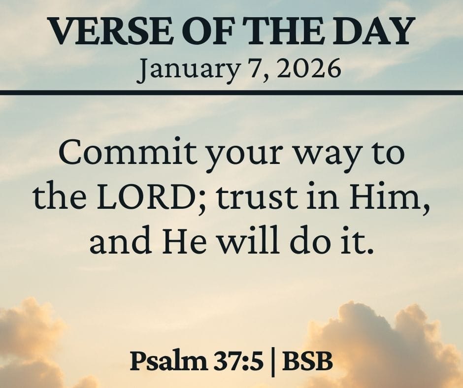 January 7 2026 Bible Verse