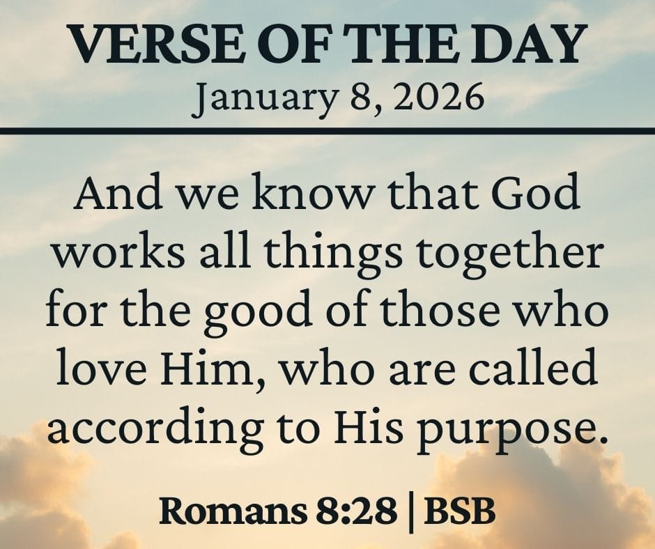 January 8 2026 Bible Verse