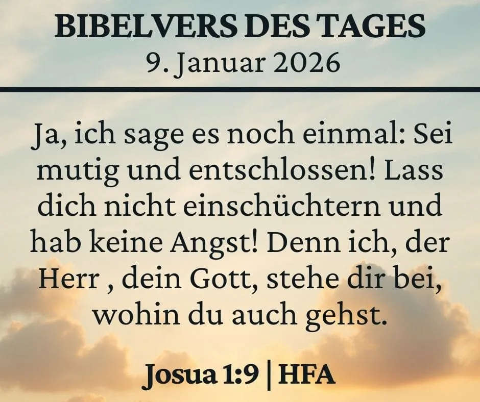 January 9 2026 Bible Verse