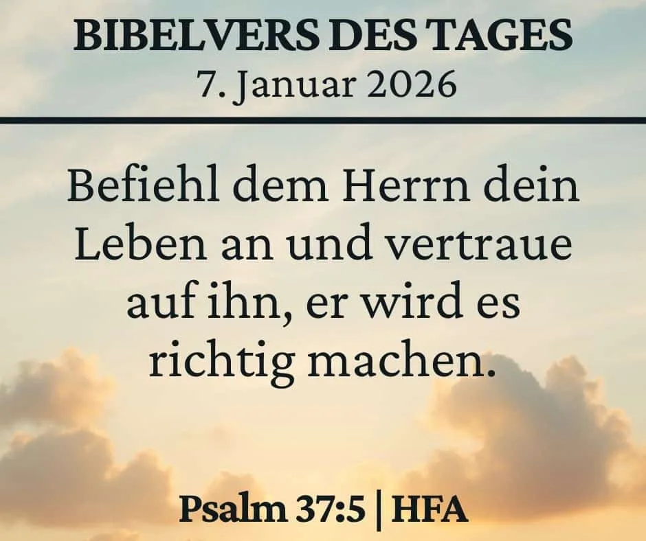 January 7 2026 Bible Verse