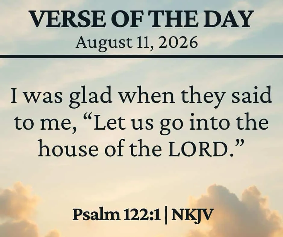 August 11 2026 Bible Verse