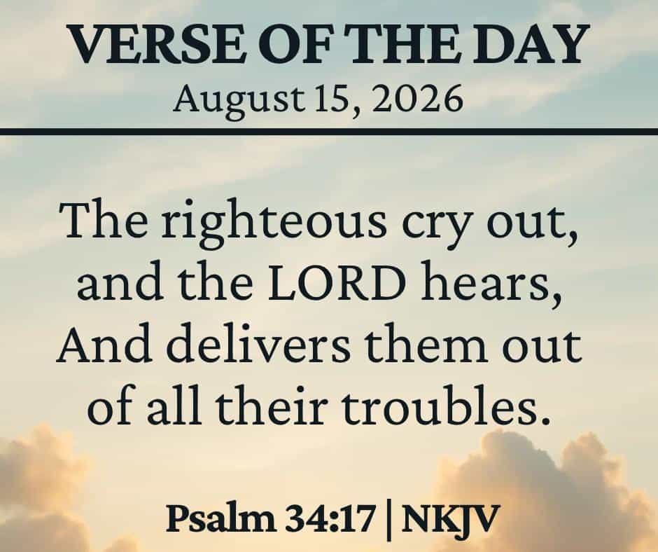 August 15 2026 Bible Verse