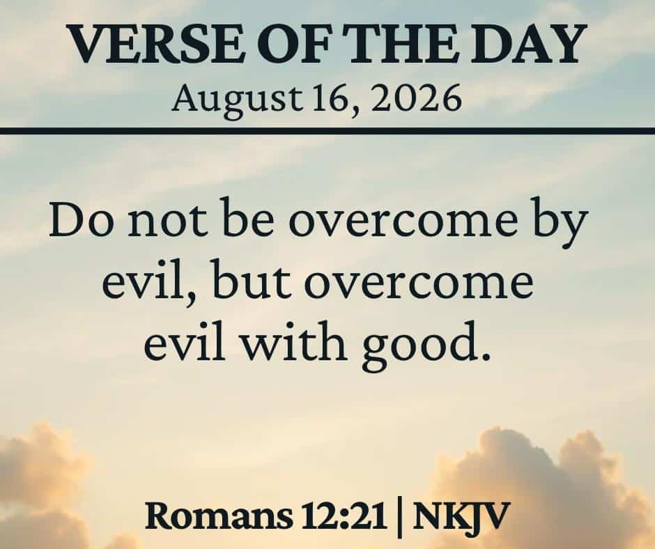 August 16 2026 Bible Verse